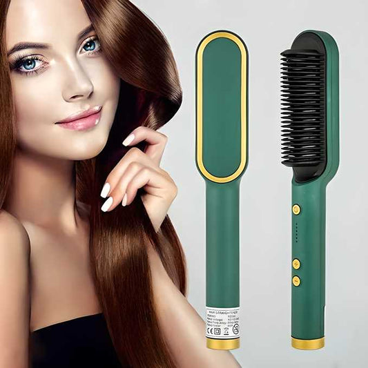 3-in-1 Hair Styling Tool – Comb, Brush & Straightener