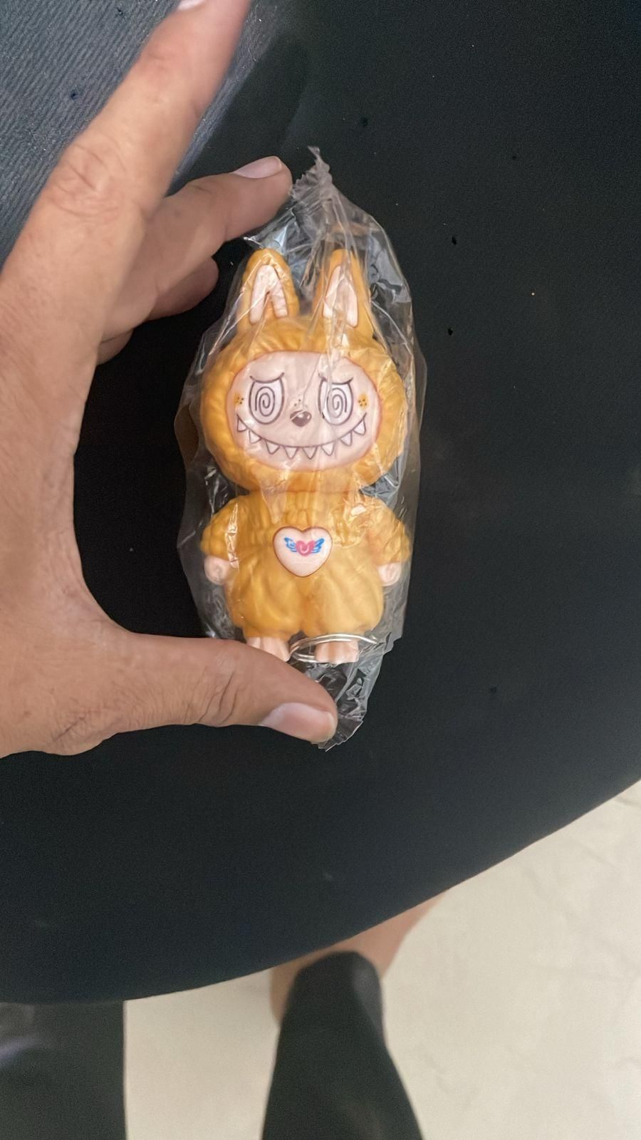 Labubu Keychain – Face Changing Cartoon Anime Keyring & Decoration (Pack of 1)