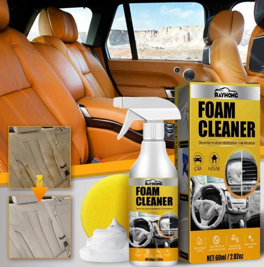 Multi-Purpose Foam Cleaner – Eco-Friendly Car & Surface Cleaning Spray