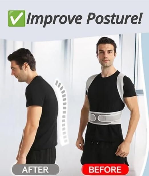Posture Corrector – Adjustable Back Support for Better Posture & Comfort