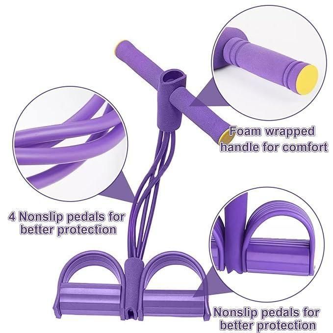 Yoga Pedal Puller Resistance Band – Full Body Fitness Equipment