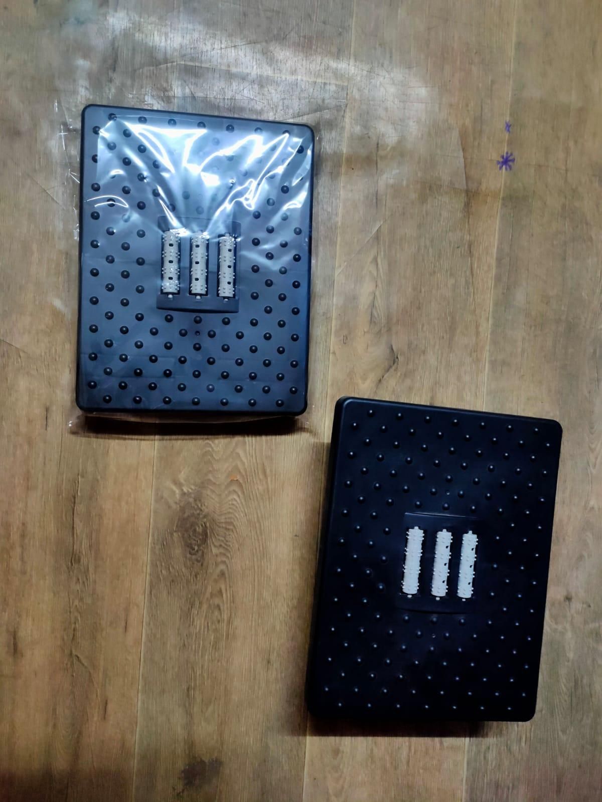 Footrest Massage Stool – Adjustable Comfort for Home & Office