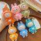 Labubu Keychain – Face Changing Cartoon Anime Keyring & Decoration (Pack of 1)