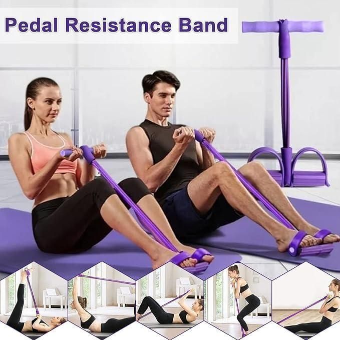Yoga Pedal Puller Resistance Band – Full Body Fitness Equipment