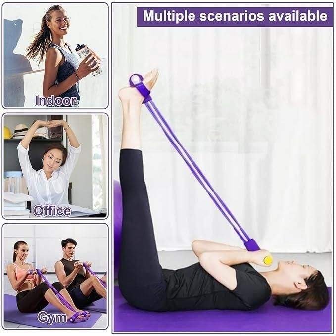 Yoga Pedal Puller Resistance Band – Full Body Fitness Equipment